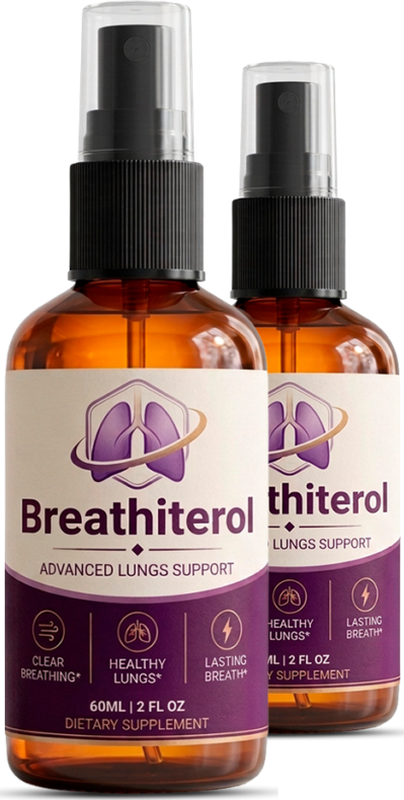 Breathiterol 60 mL spray bottles