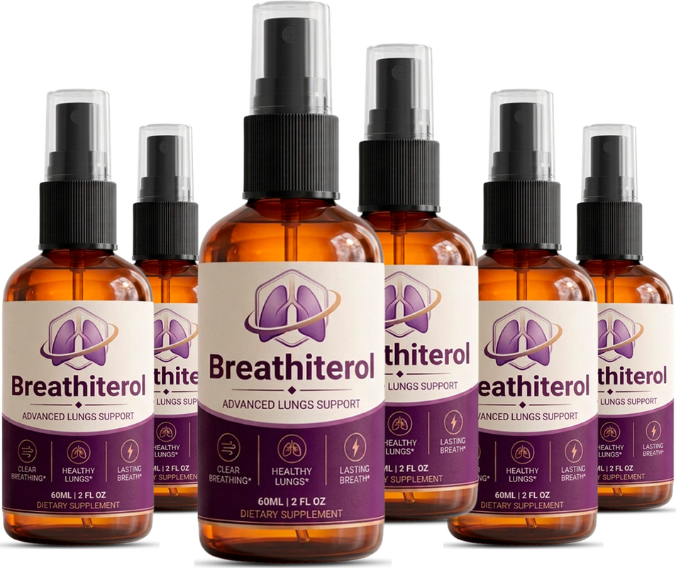 Breathiterol 6 bottle pack
